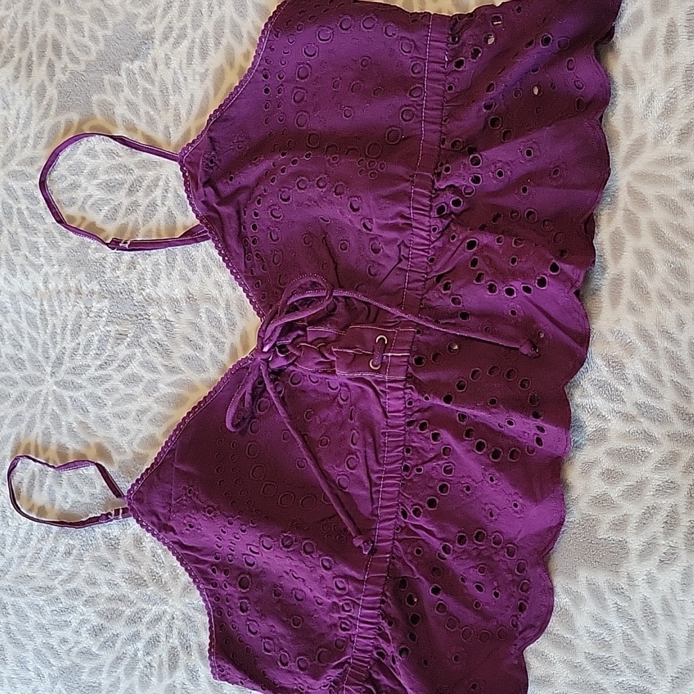 ✨️LAST CHANCE✨️ AE Hand Dyed Eyelet Bralette - Picture 4 of 7